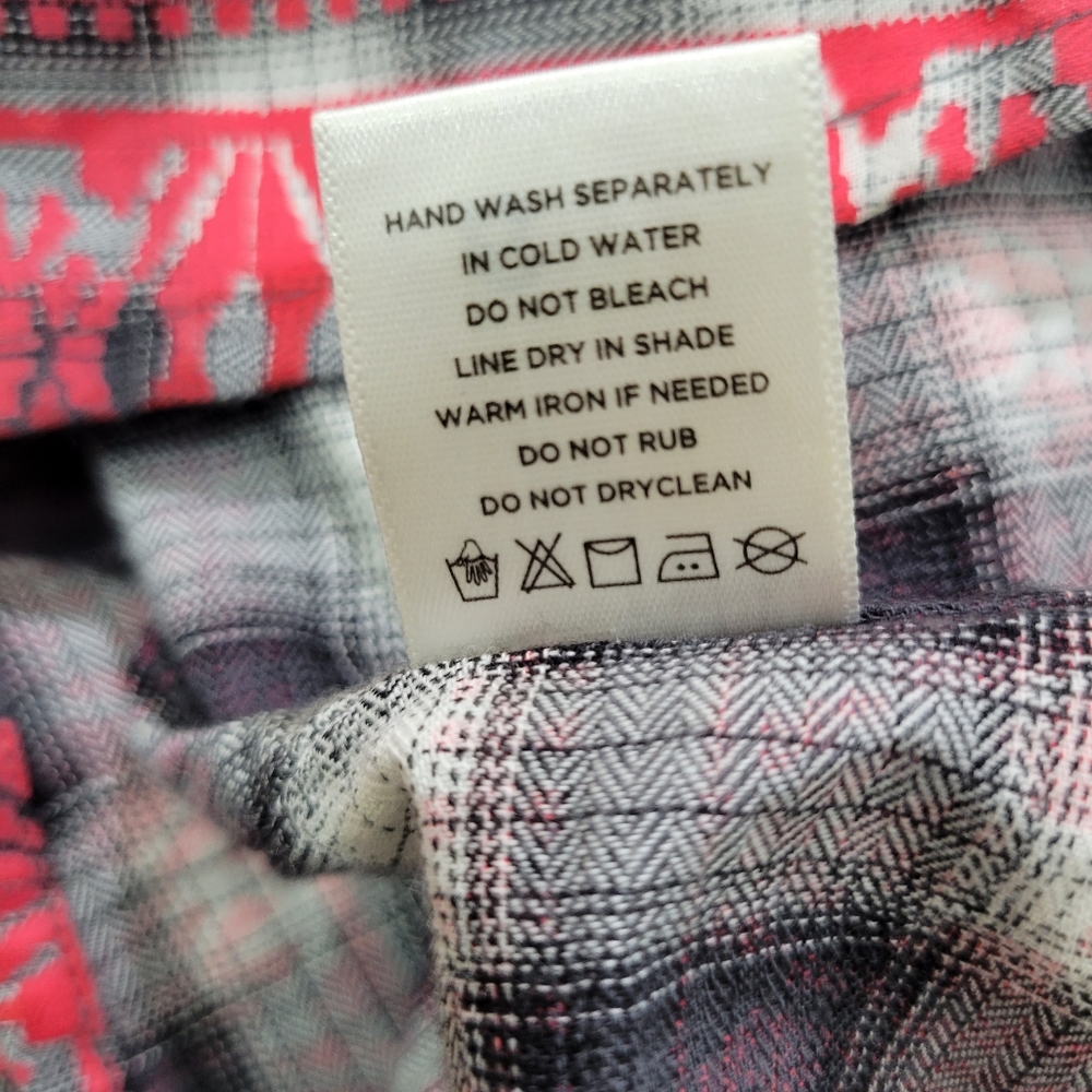 Roberta Roller Rabbit Plaid Button Front Shirt Dr… - image 8